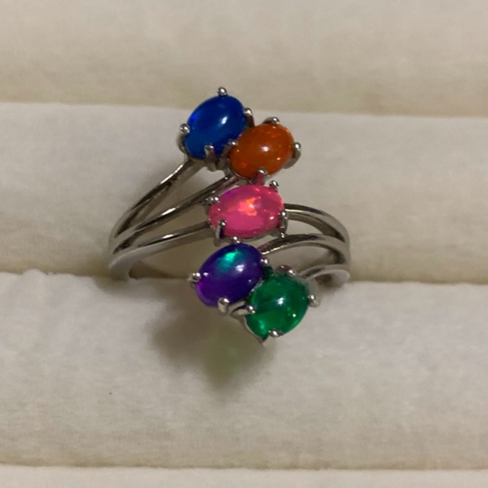 🍉Pretty stainless steel ring